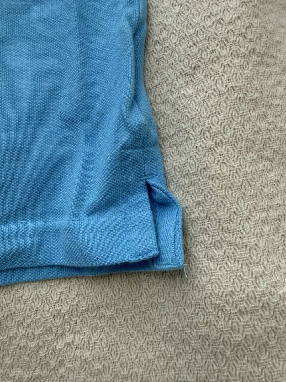 Hanna Andersson Polo Shirt Bright Blue 60 3 6 months NWT New
